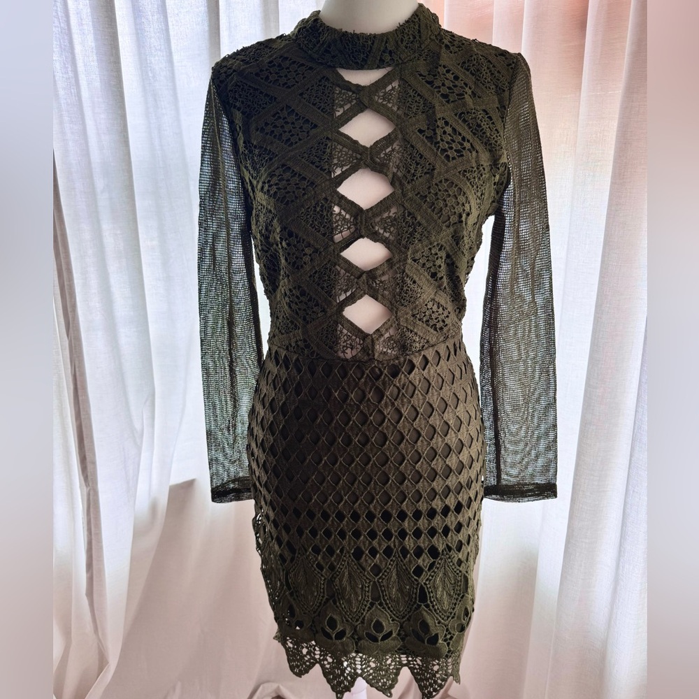 Long Sleeve Knit Dress